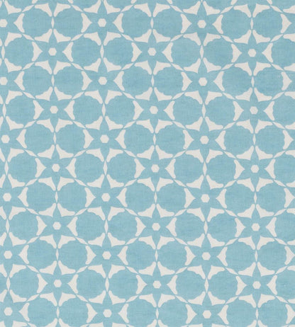 Flower Cut Out Fabric by Vanderhurd Powder Blue/Moonstone