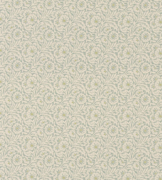 Flower Patch Fabric by GP & J Baker Aqua