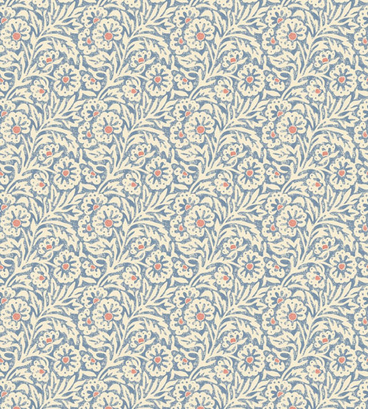 Flower Patch Wallpaper by GP & J Baker Blue