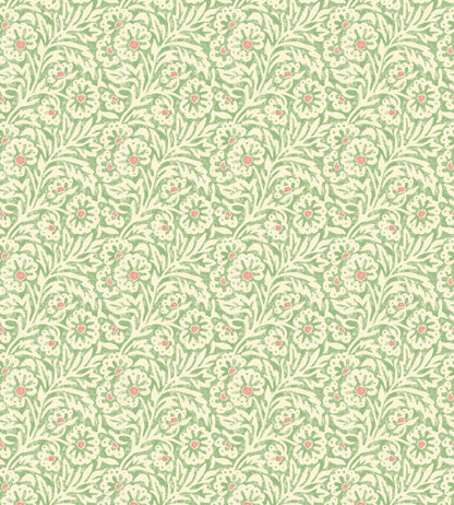 Flower Patch Wallpaper by GP & J Baker Green