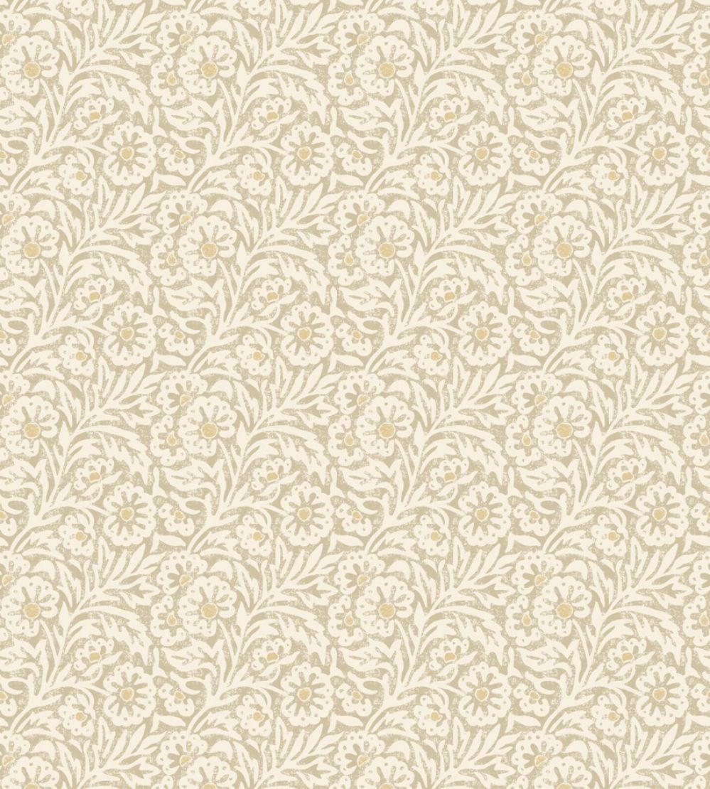 Flower Patch Wallpaper by GP & J Baker Parchment