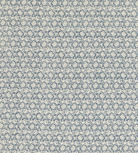Flower Press Fabric by Baker Lifestyle Indigo
