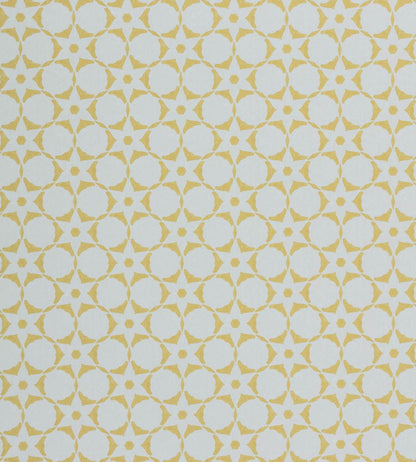 Flower Stencil Wallpaper by Vanderhurd Saffron