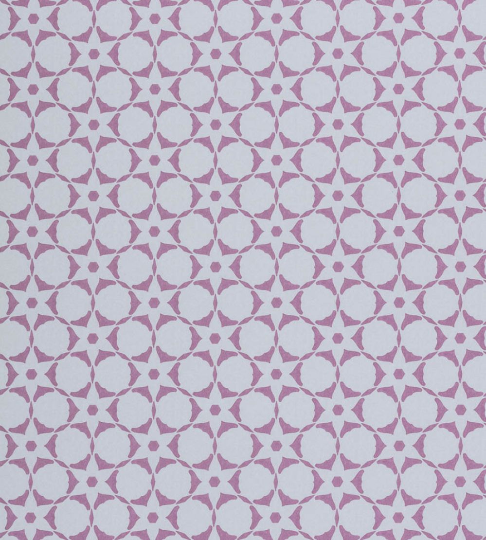 Flower Stencil Wallpaper by Vanderhurd Viola