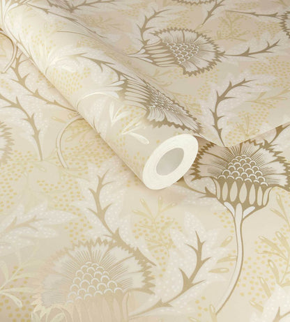 Flowers of Africa Wallpaper by Eijffinger White/Cream