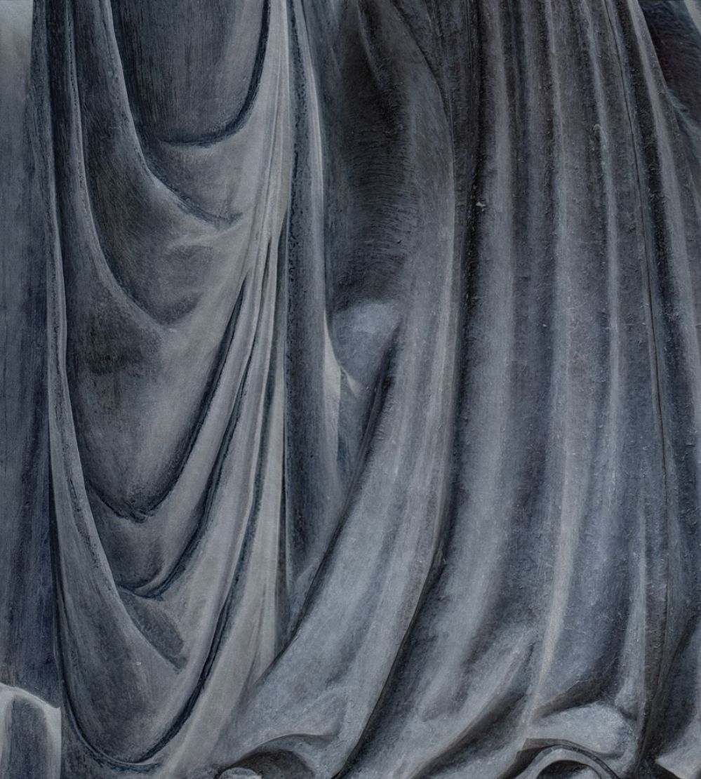 Fold Metallic Mural by Coordonne Lapislazuli