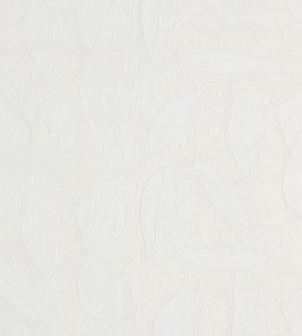 Foliage Fabric by Christopher Farr Cloth Ecru