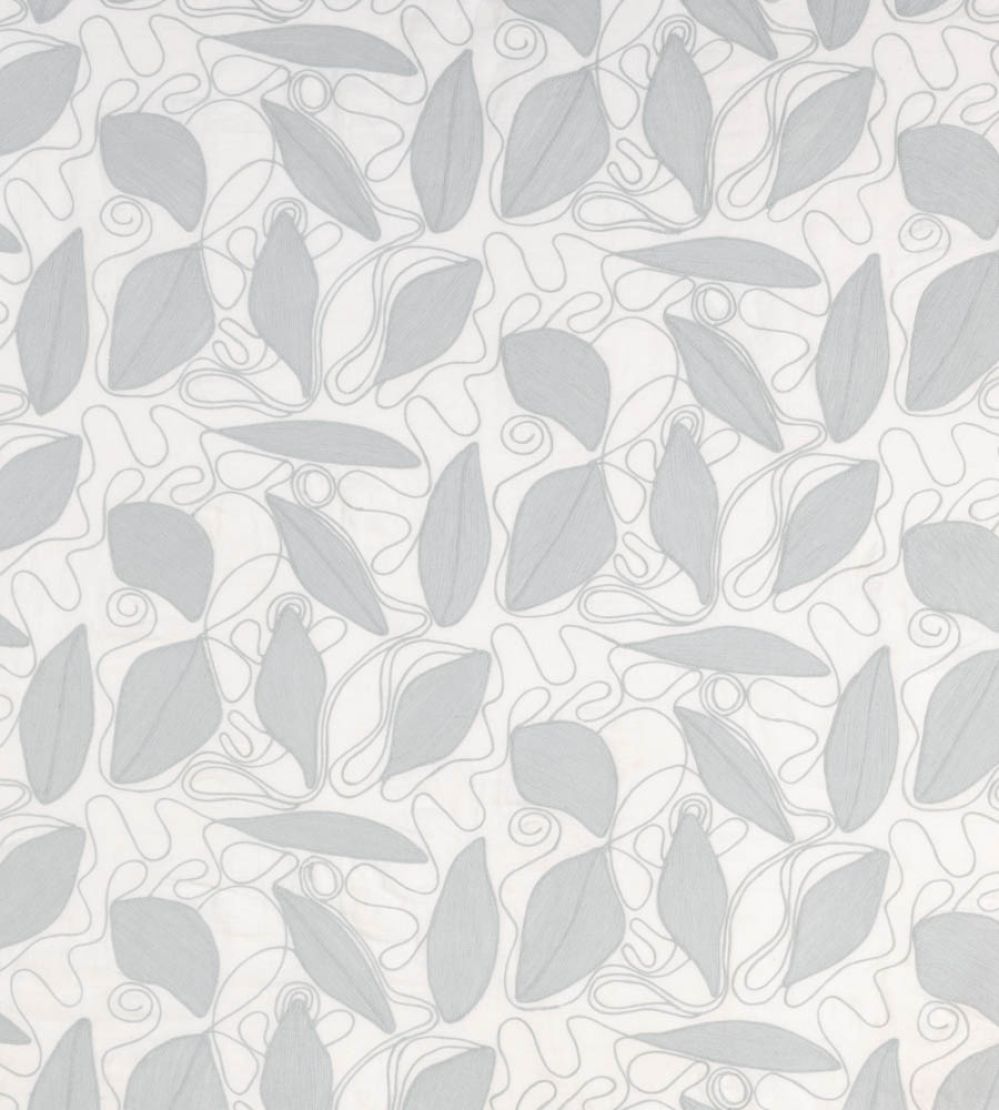 Foliage Fabric by Christopher Farr Cloth Pale Blue