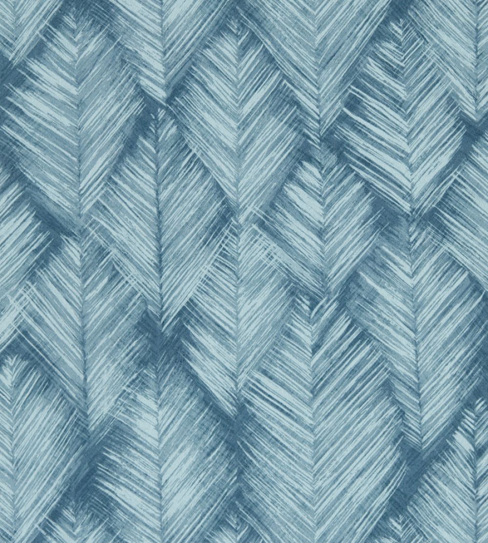 Folius Wallpaper by Clarke & Clarke Midnight