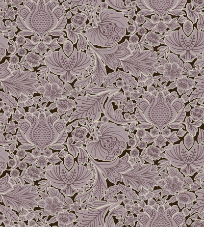 Folk Floral Wallpaper by Parker & Jules Lilac