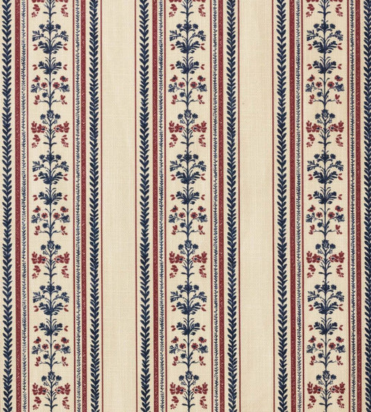 Folk Stripe Fabric by Barneby Gates Cream