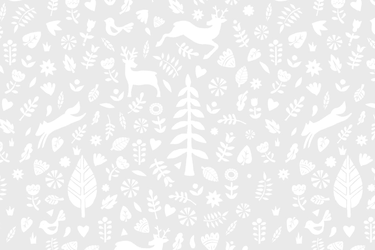 Folk Grey wallpaper by Hovia