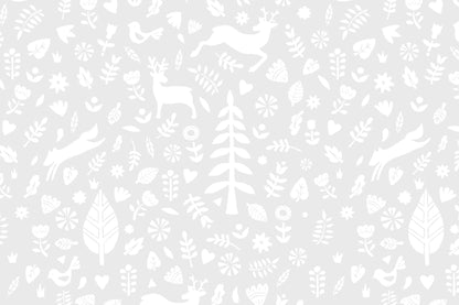 Folk Grey wallpaper by Hovia