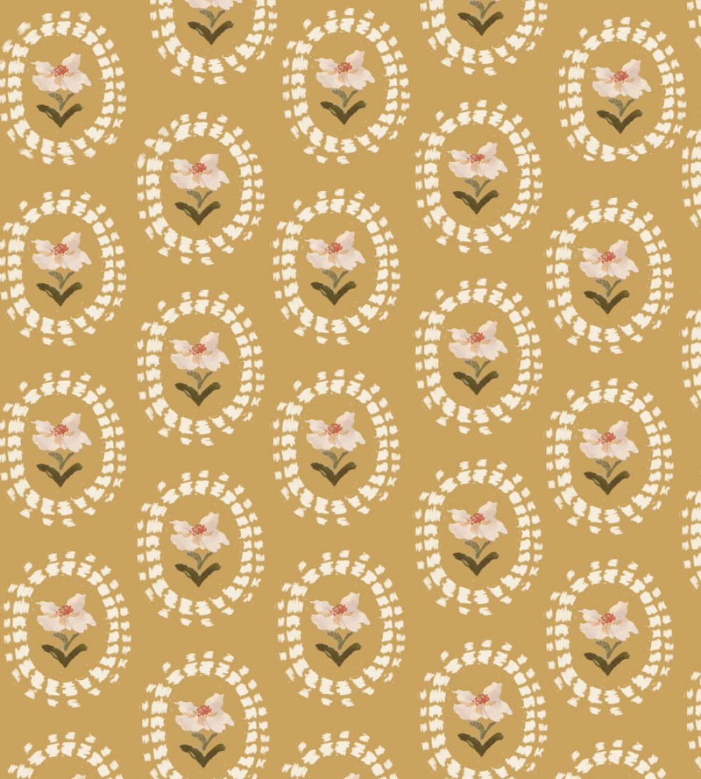 Folly Fabric by Parker & Jules Barley