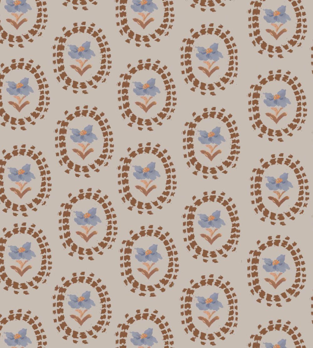 Folly Fabric by Parker & Jules Dovecote