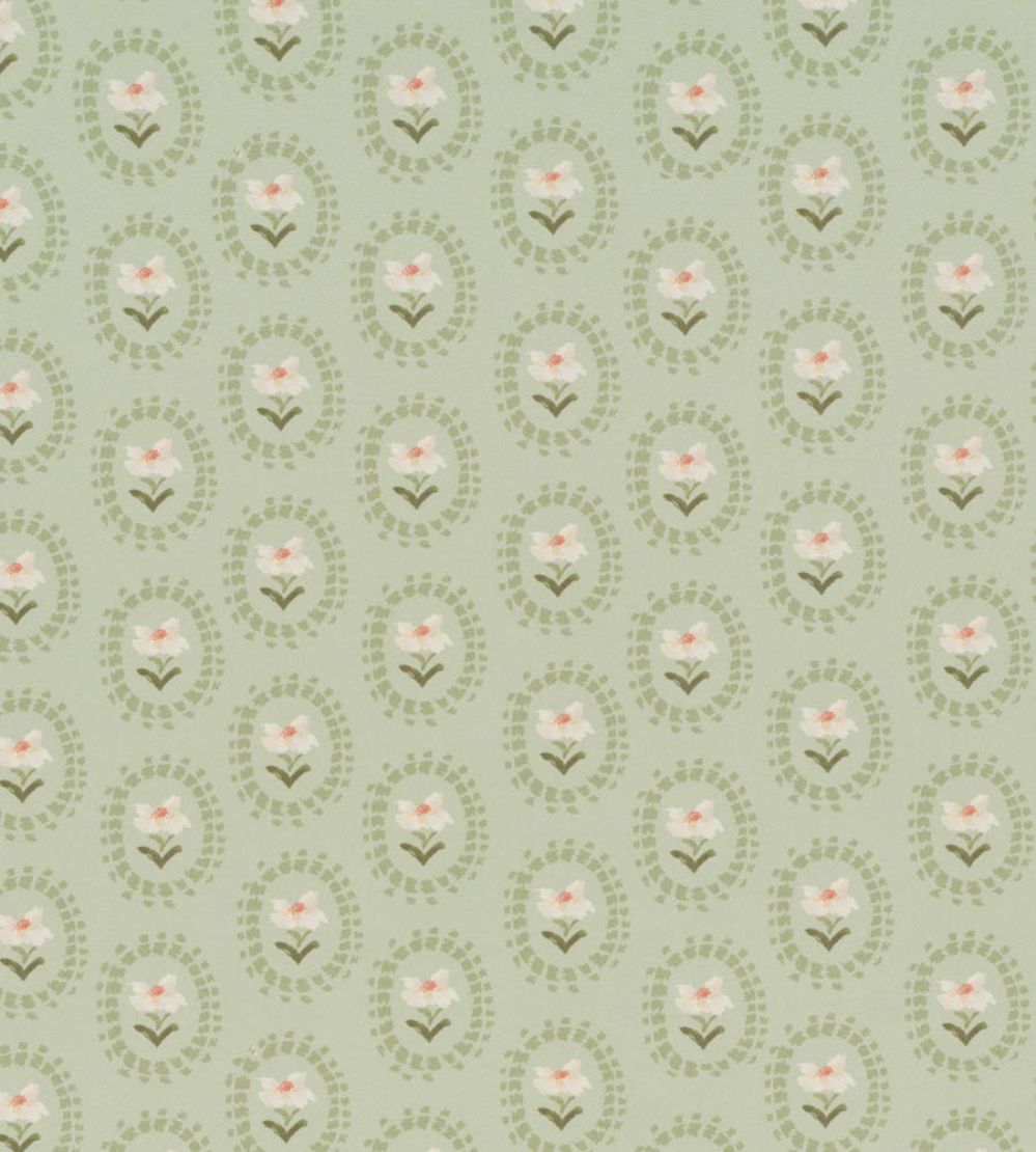 Folly Wallpaper by Parker & Jules Elderflower
