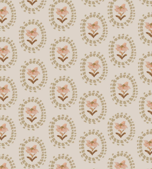 Folly Fabric by Parker & Jules Toffee