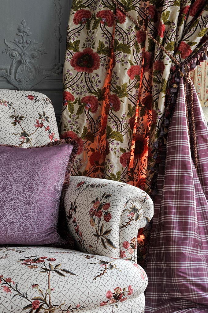 Fontainebleau Wallpaper by Pierre Frey shown in a room setting (view 1)