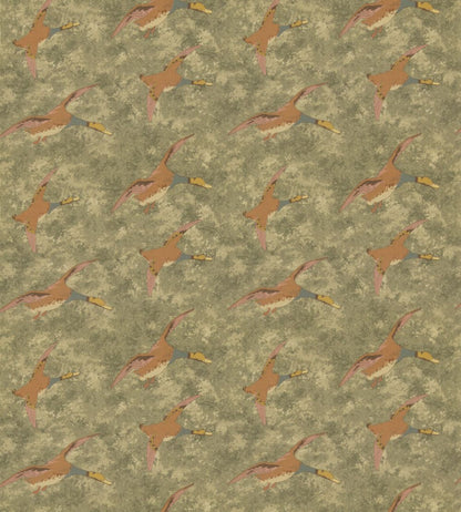 Forest Ducks Fabric by Mulberry Home Lovat