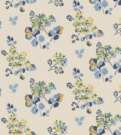 Forest Flower Wallpaper by GP & J Baker Blue/Green