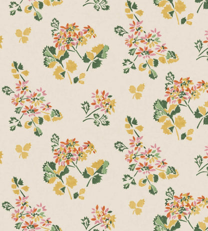 Forest Flower Wallpaper by GP & J Baker Spice/Ochre