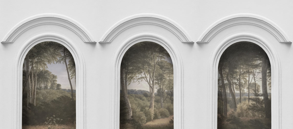 Forest Vaults Original mural by Rebel Walls
