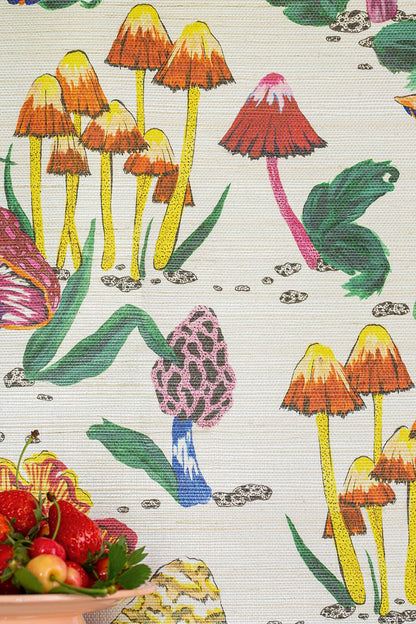 Forestiere Wallpaper by Pierre Frey shown in a room setting (view 1)