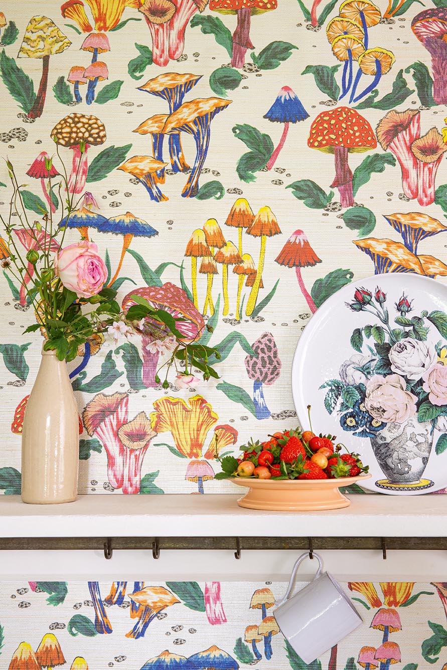 Forestiere Wallpaper by Pierre Frey shown in a room setting (view 2)