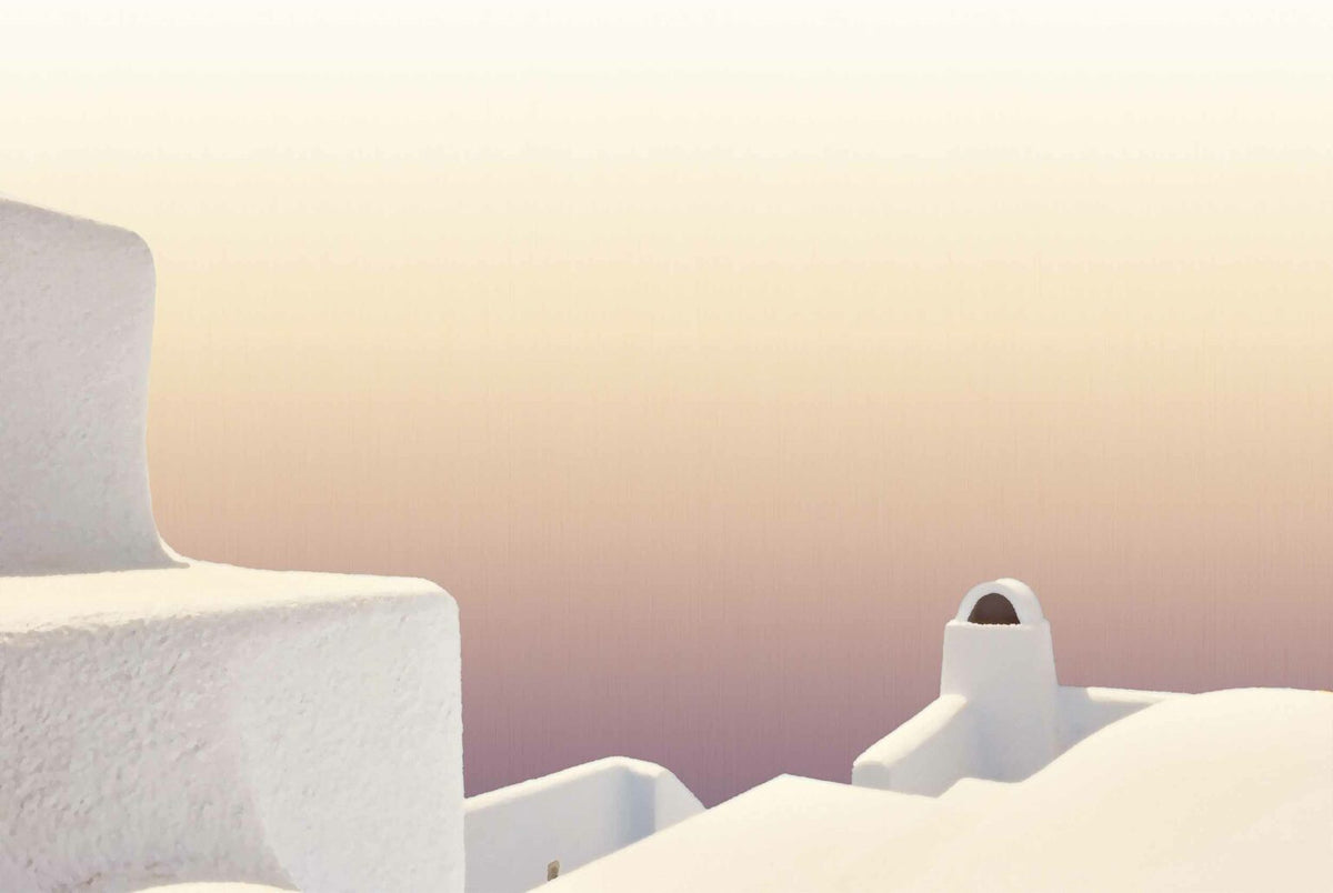 Formentor mural by Coordonné in Aubergine, flat pattern view