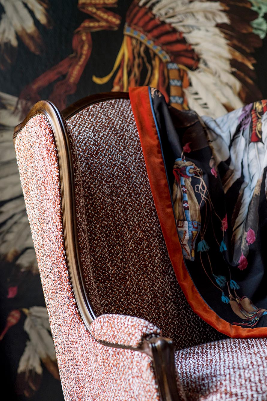 Fox Fabric by Pierre Frey shown in a room setting (view 1)