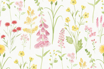 Foxglove Pink mural by Hovia