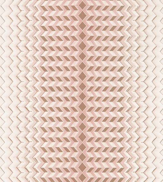 Fragment Wallpaper by Clarke & Clarke Blush/Gold