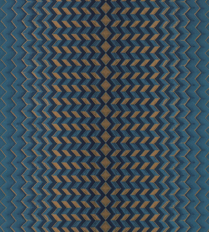 Fragment Wallpaper by Clarke & Clarke Midnight/Copper