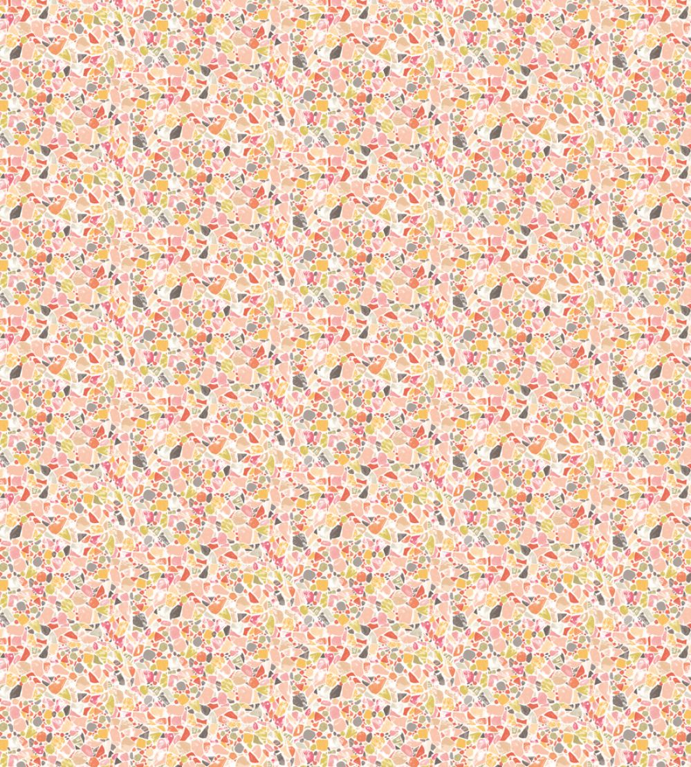 Fragments Wallpaper by Ohpopsi Coral Crush