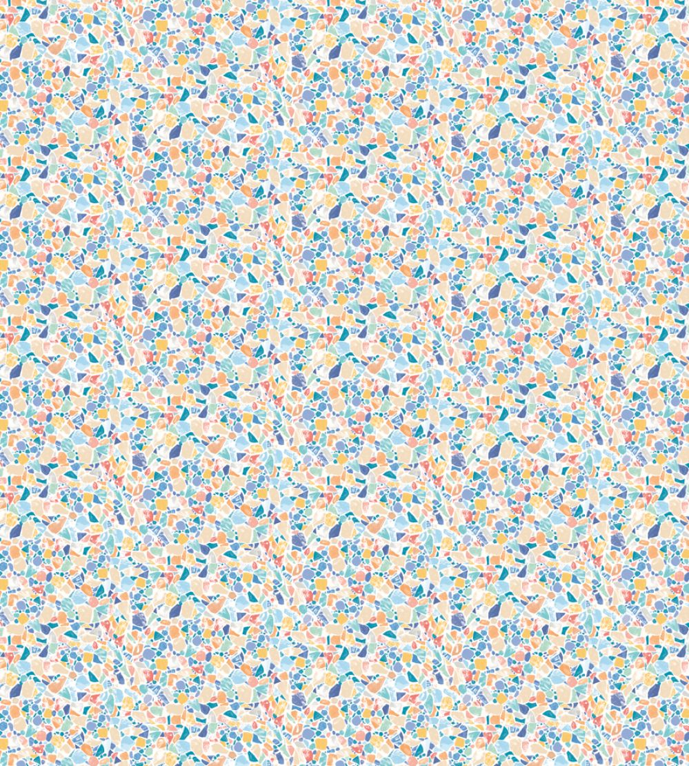 Fragments Wallpaper by Ohpopsi Indigo & Cider