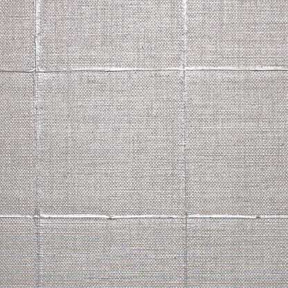Framed Wallpaper by Phillip Jeffries in Brilliant Silver (PJ 5735)