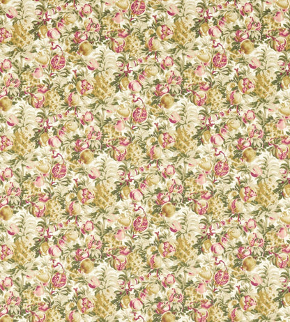 Francis Fabric by Clarke & Clarke Blush/Raspberry