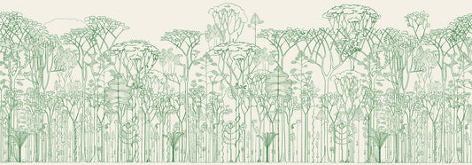 Francis Halle Chlorophylle mural by Bien Fait