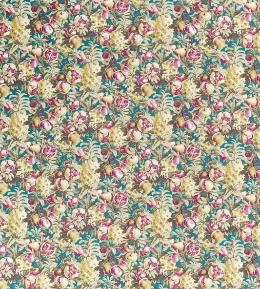 Francis Velvet Fabric by Clarke & Clarke Teal