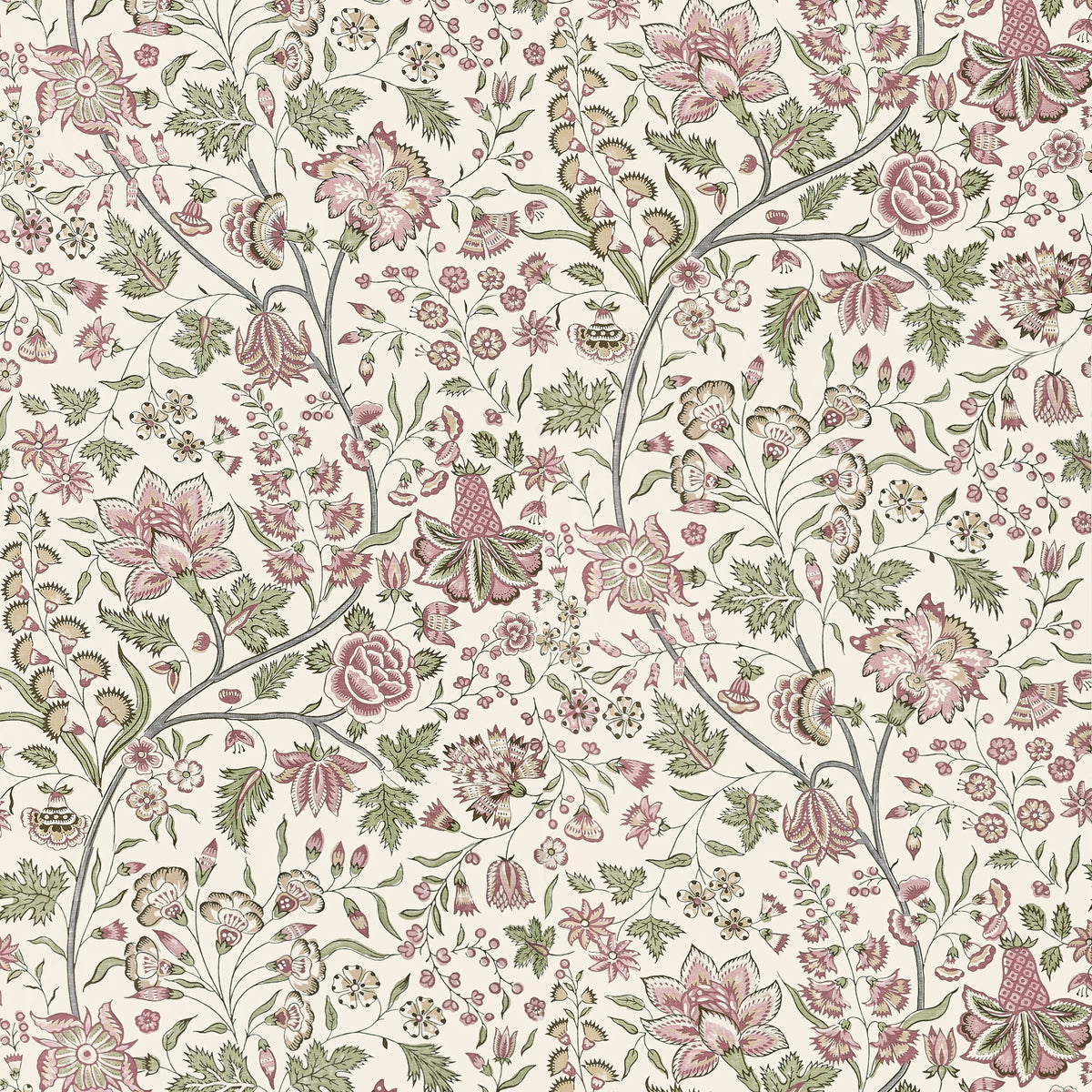 Francois Wallpaper by Anna French in Blush (AT10725)