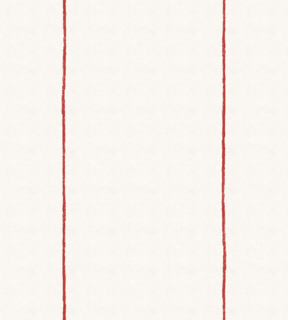 Freehand Wallpaper by Coordonne Cherry