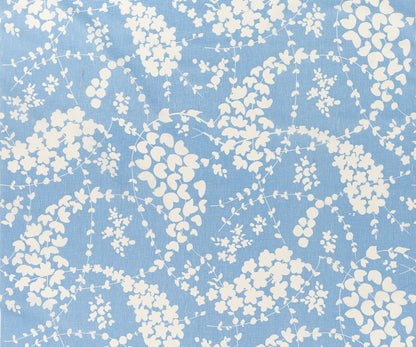 Lysette Reverse French Blue on Light Tint fabric by China Seas
