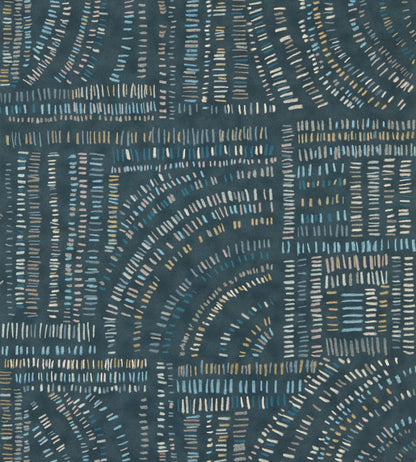 Frescoes Wallpaper by Harlequin Sapphire/Kyanite/Quartz
