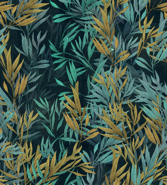 Freshwater Grass Wallpaper by MINDTHEGAP Teal