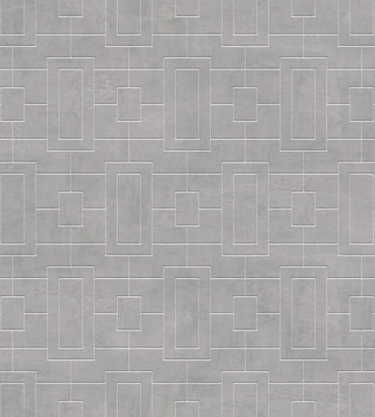 Fretwork Wallpaper by Coordonne Concrete