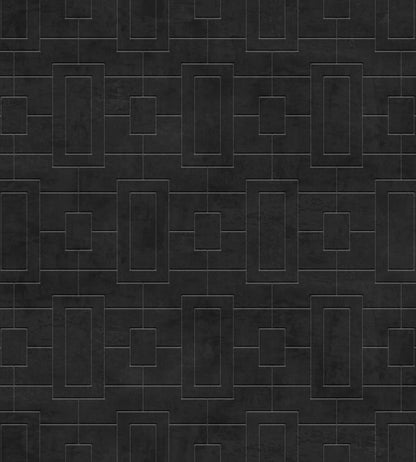 Fretwork Wallpaper by Coordonne Slate