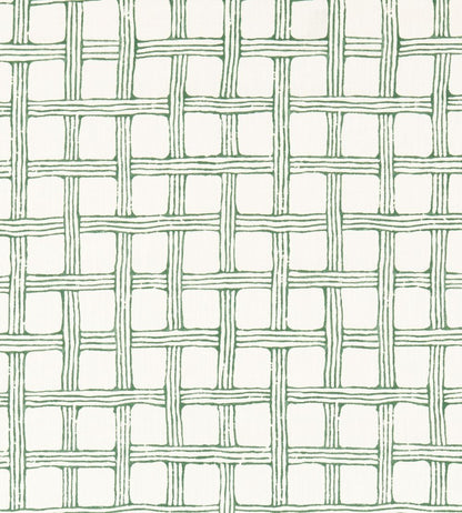 Fretwork Print Fabric by Scion Forest