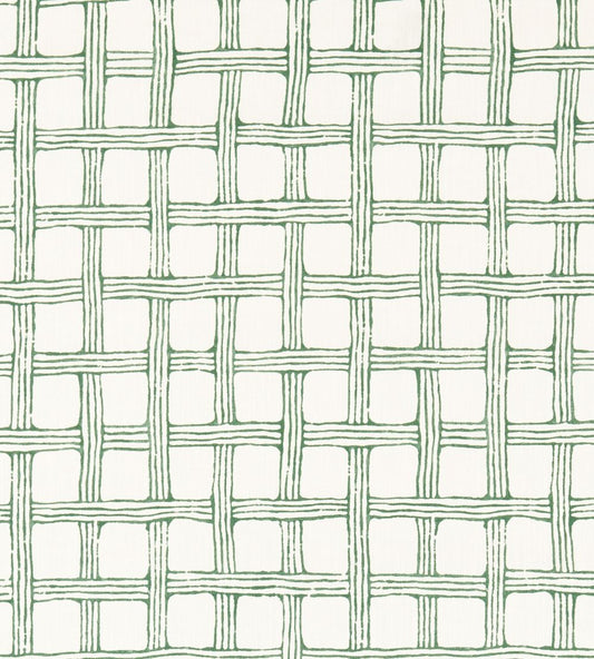 Fretwork Print Fabric by Scion Forest