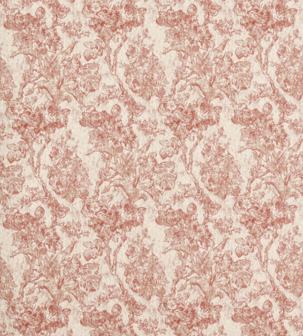 Fringed Tulip Toile Fabric by Sanderson Putty