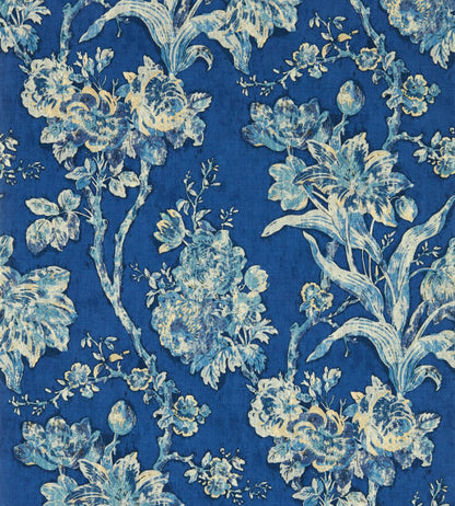 Fringed Tulip Toile Wallpaper by Sanderson Smalt